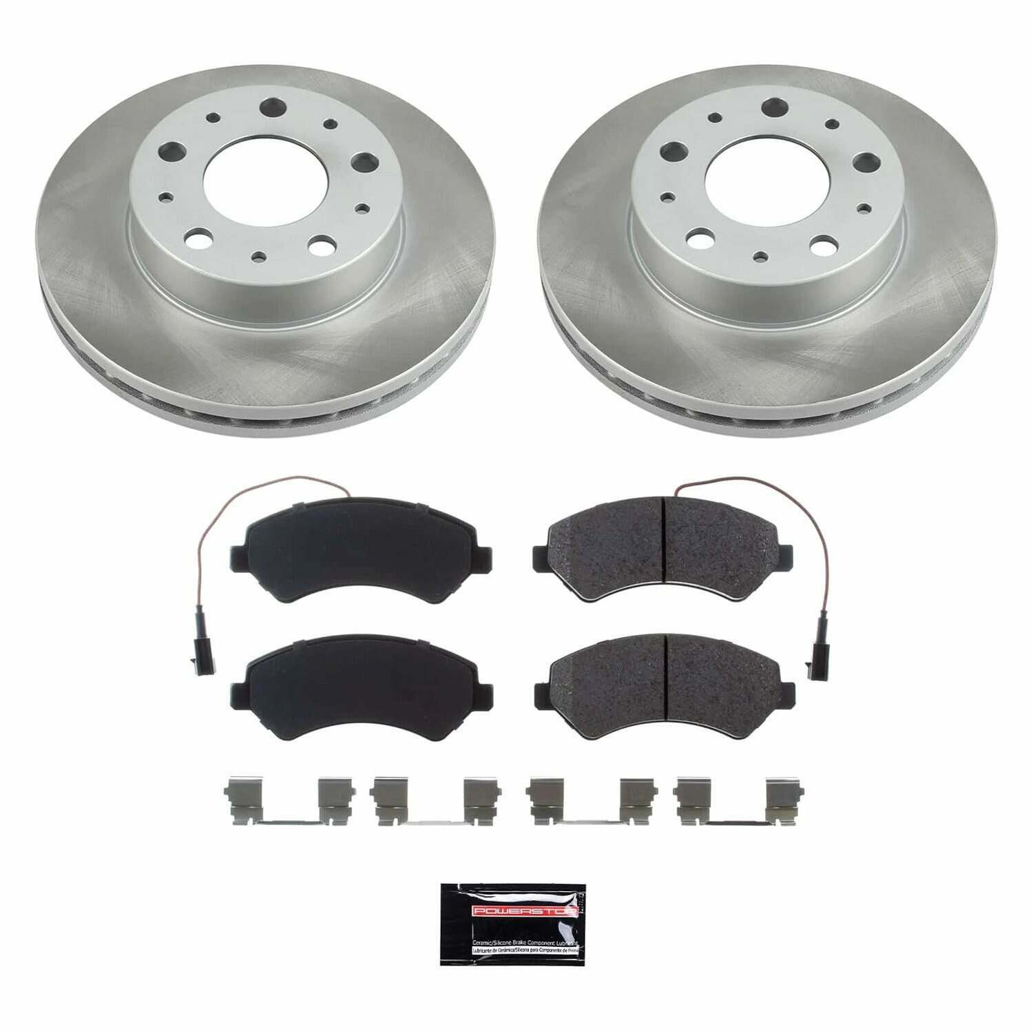 Power Stop 14-21 Ram ProMaster 3500 Front Semi-Coated Rotor Kit - SC7306