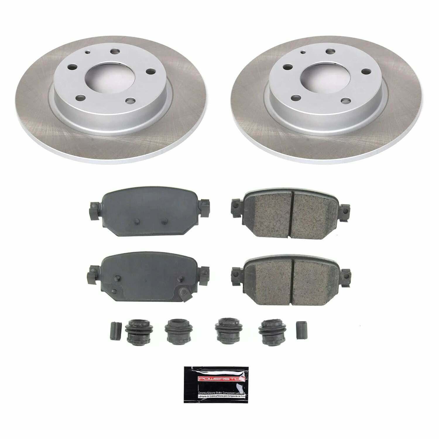 Power Stop 19-21 Mazda CX-3 Rear Semi-Coated Rotor Kit - SC7515