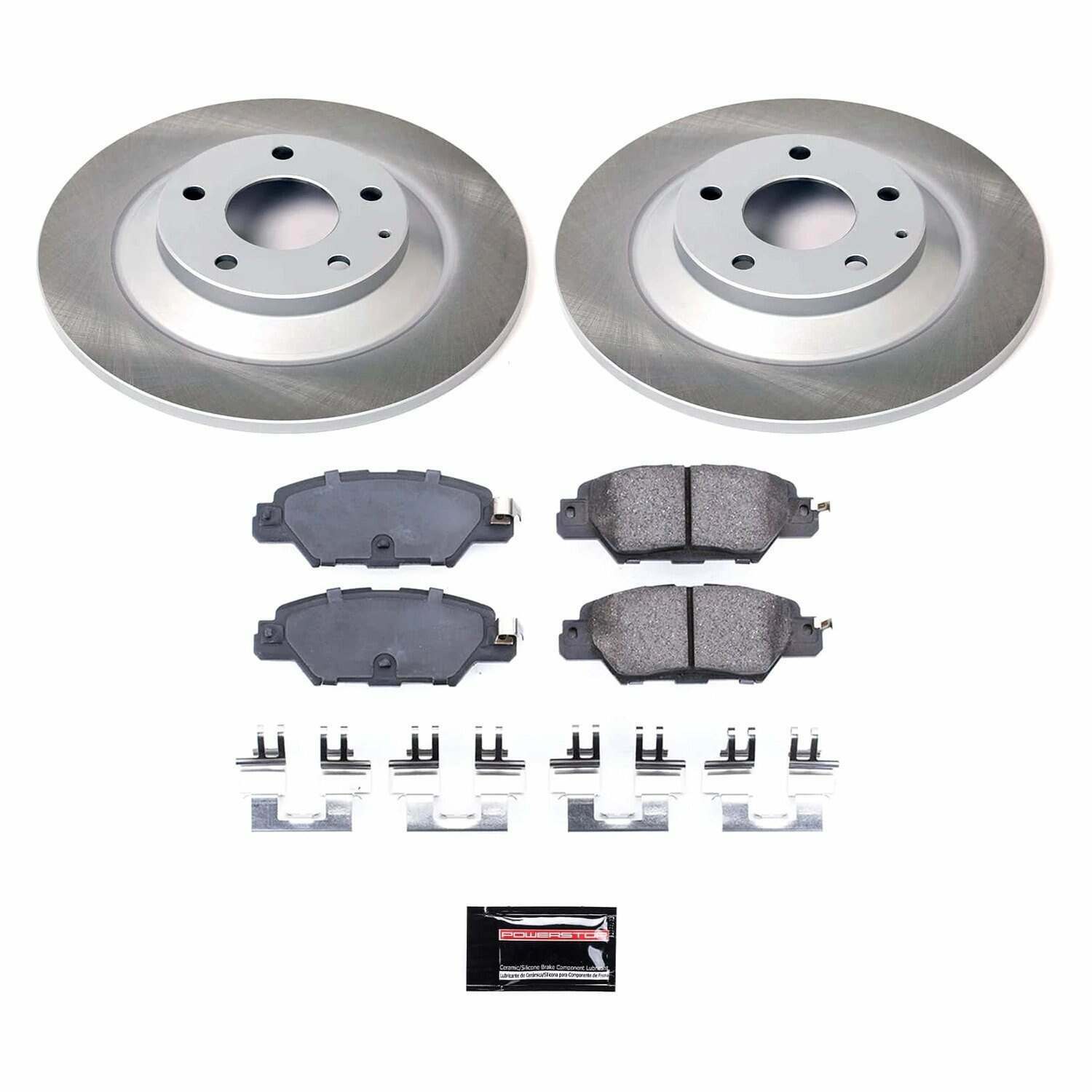 Power Stop 16-23 Mazda CX-5 Rear Semi-Coated Rotor Kit - SC7516