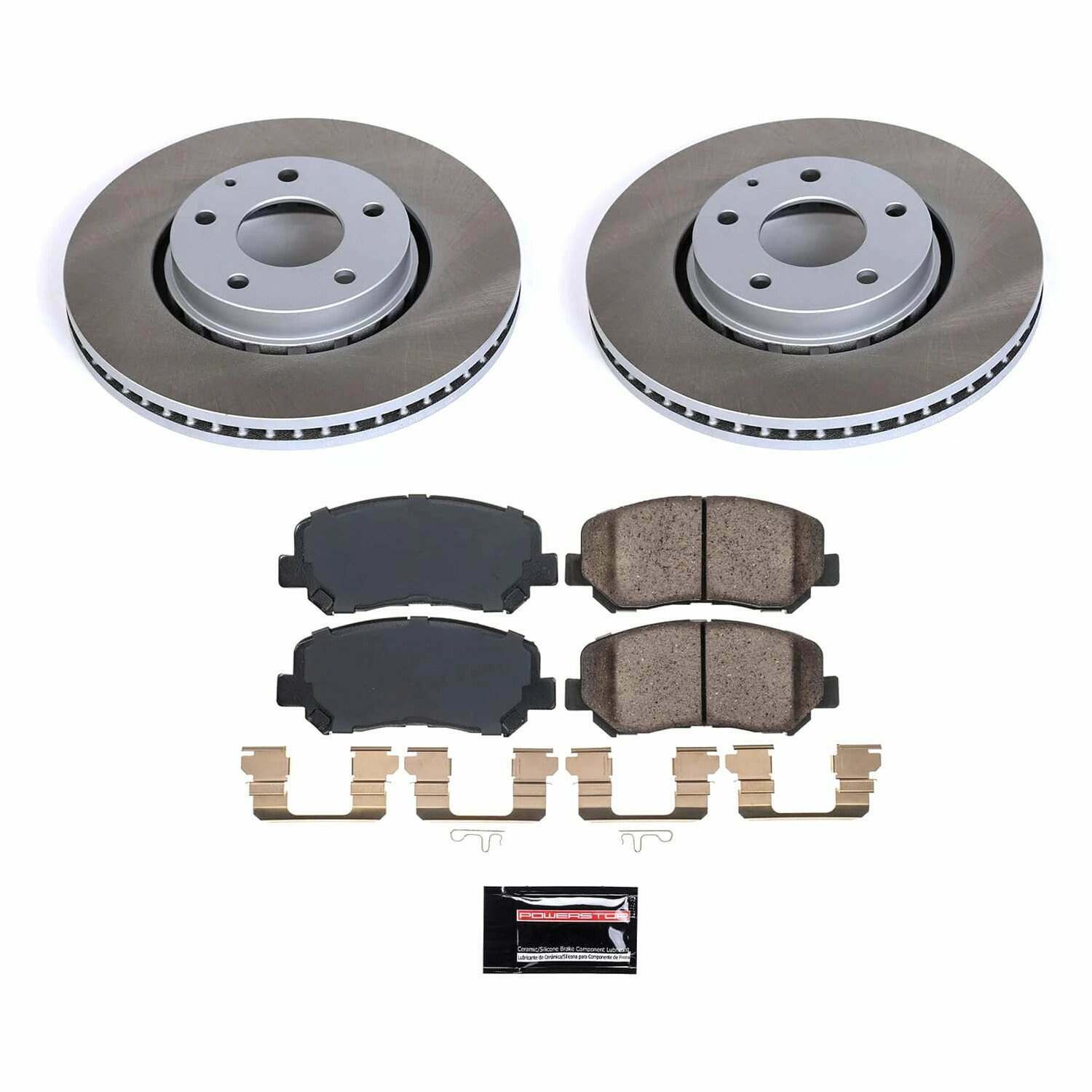 Power Stop 16-23 Mazda CX-5 Front Semi-Coated Rotor Kit - SC7689