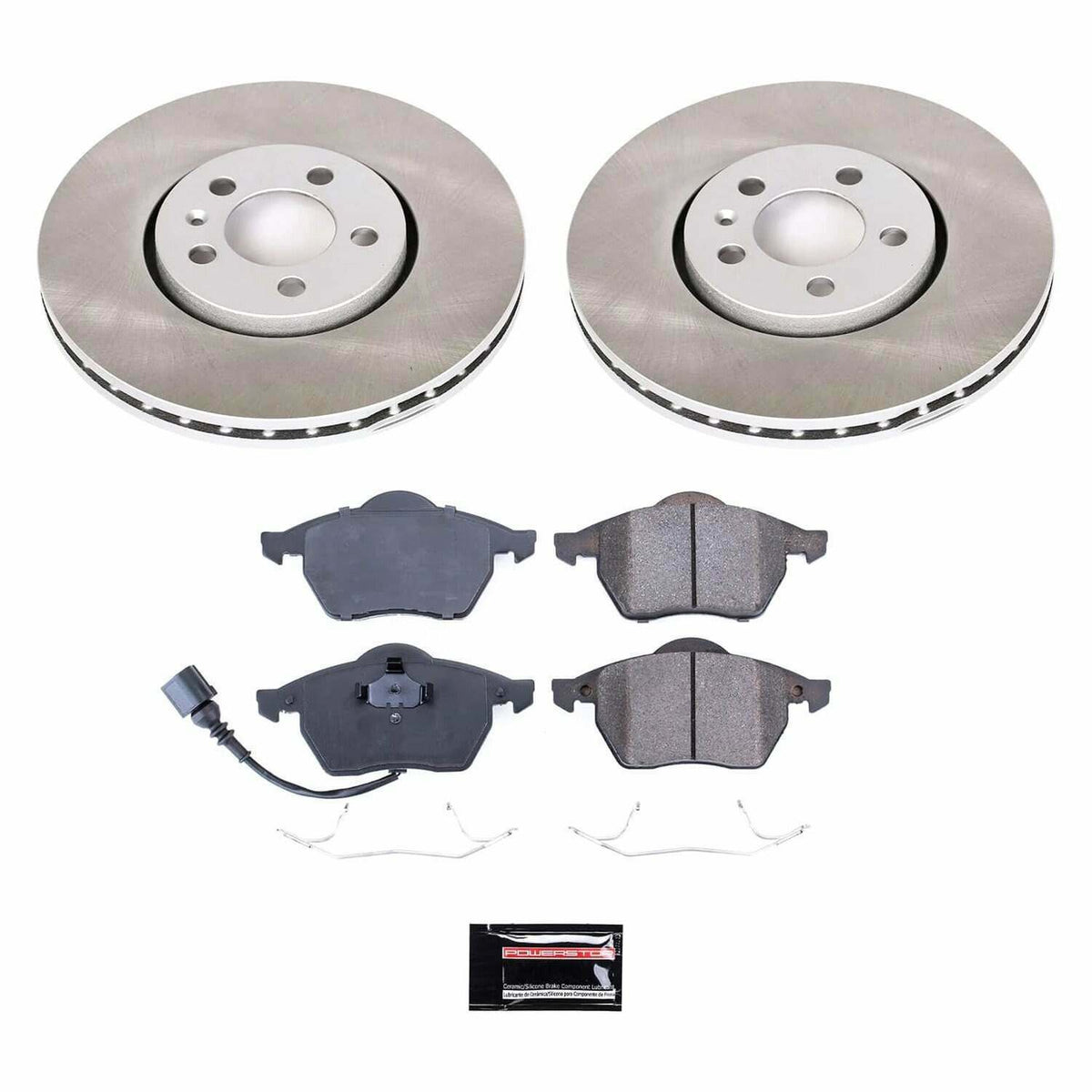Power Stop 99-05 Volkswagen Jetta Front Semi-Coated Rotor Kit - SC898