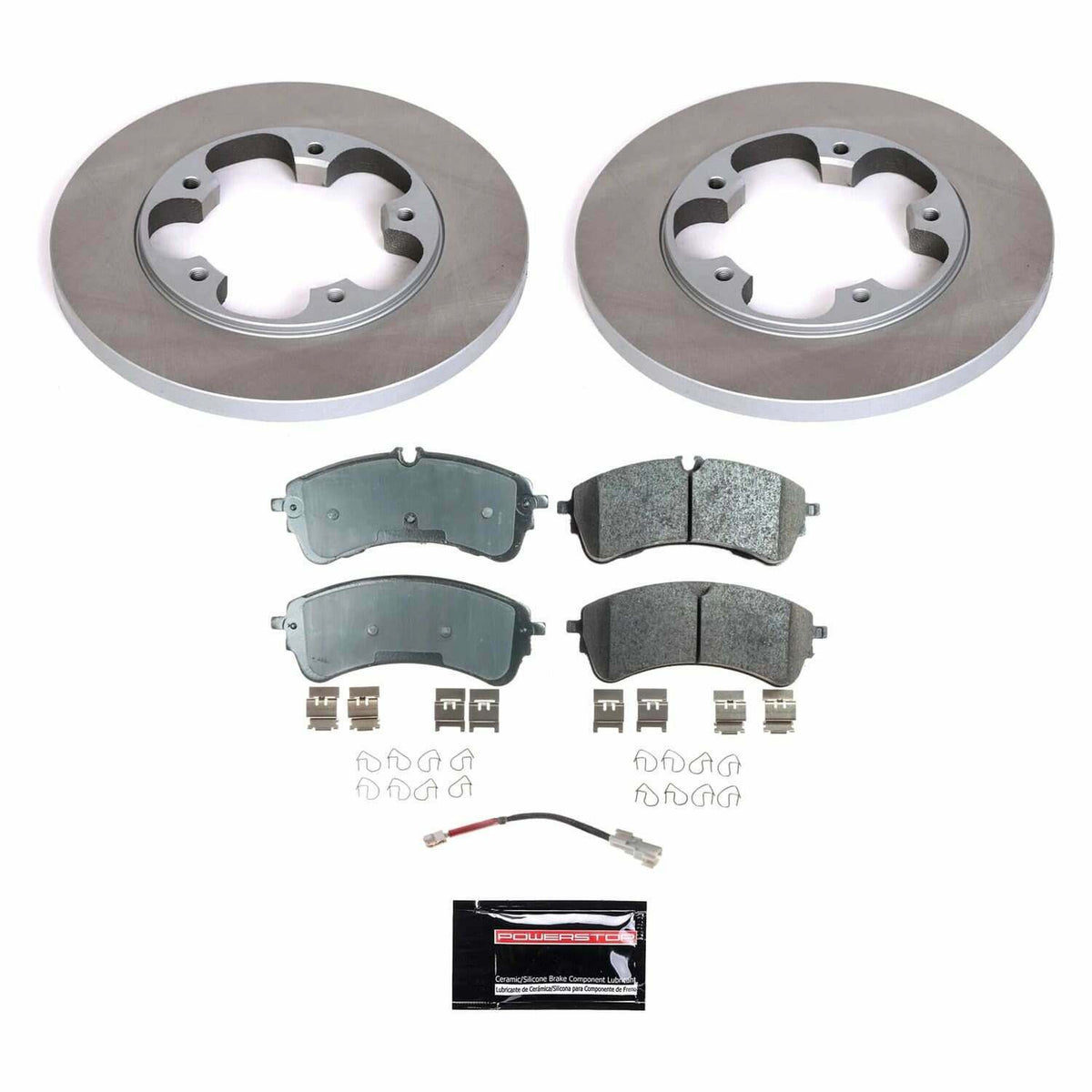Power Stop 22-23 Ford Transit-350 Rear Semi-Coated Rotor Kit - SC9054