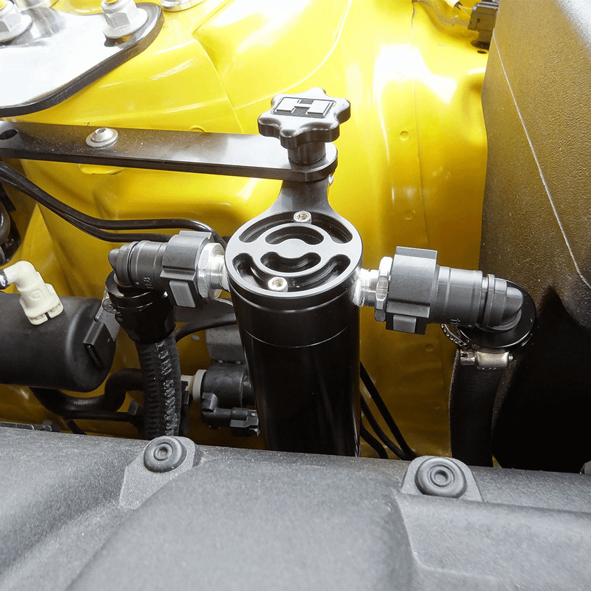 UPR 2015-2017 Mustang 2.3L Ecoboost Plug-n-Play Oil Catch Can