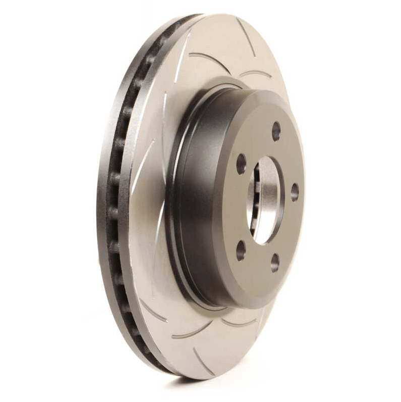 DBA 2015+ Ford Mustang GT / EcoBoost Slotted Street Series REAR Rotor T2 (Performance Package, Non-Brembo)