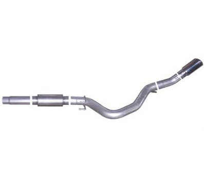 Gibson Filter Back CCLB Ford Single 4" Exhaust System (Stainless Steel) 2011-2014 Ford 6.7L Powerstroke F-250/F-350/F-450 Crew Cab Long Bed
