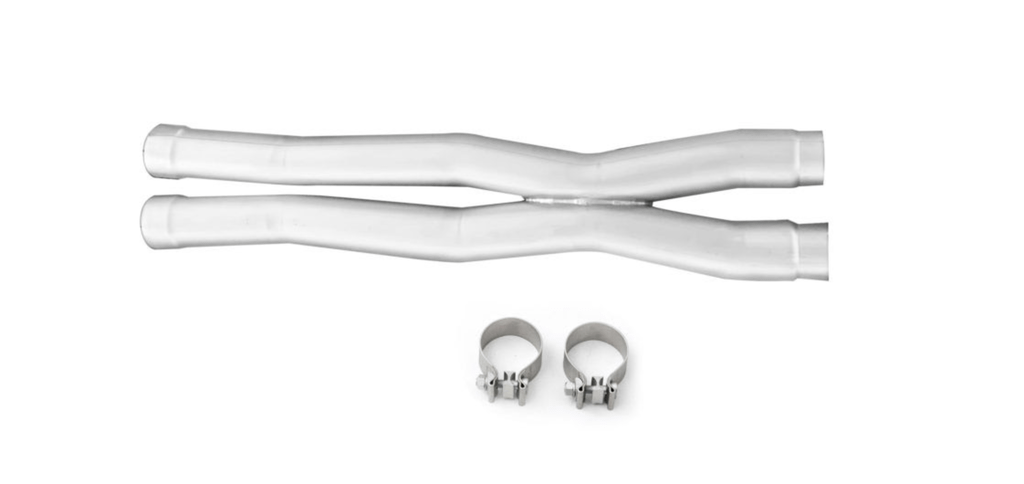 Long Tube Headers FDRD00002T Resonator Delete for '16-20 GT350