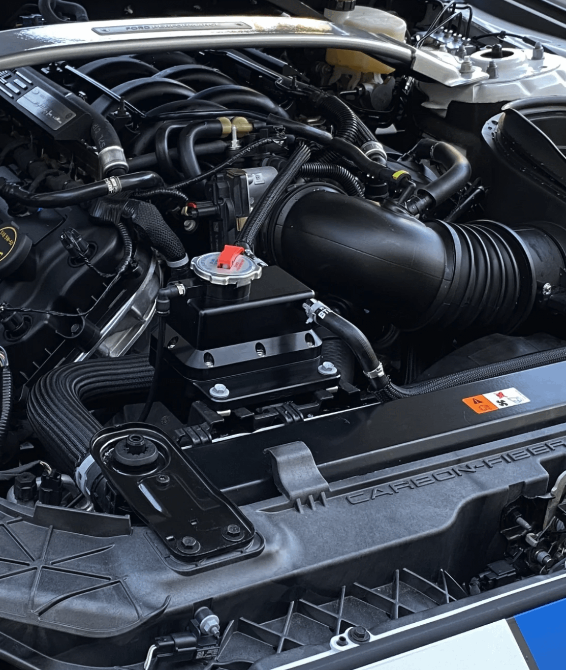 Snyder Performance Engineering Billet Coolant Degas Bottle (2015+ Mustangs) - SPE-C100120