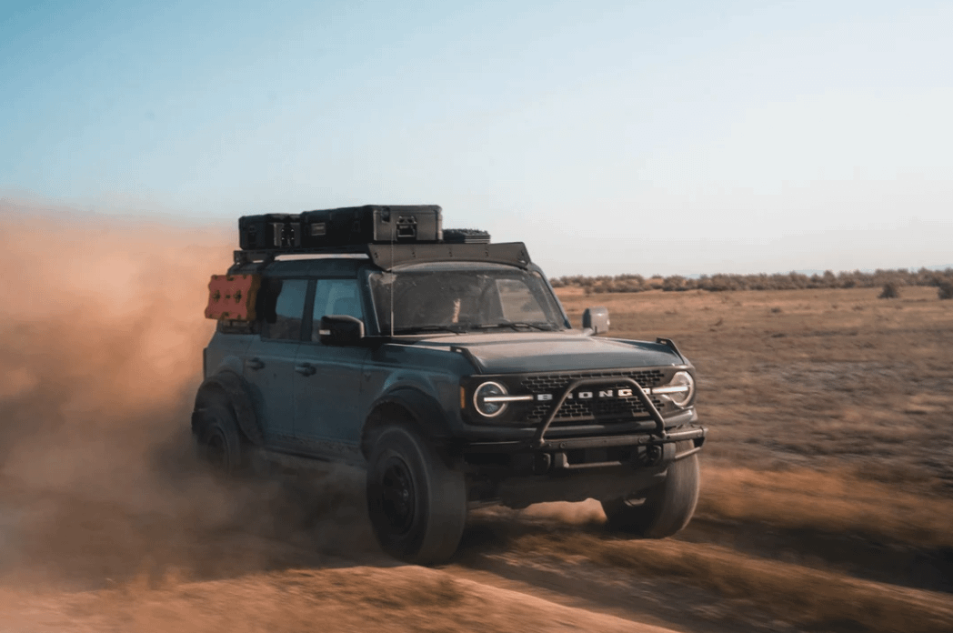 TrailRax Modular Roof Rack (2021-2025 Bronco 4-Door) TR-FB-4D-MRR