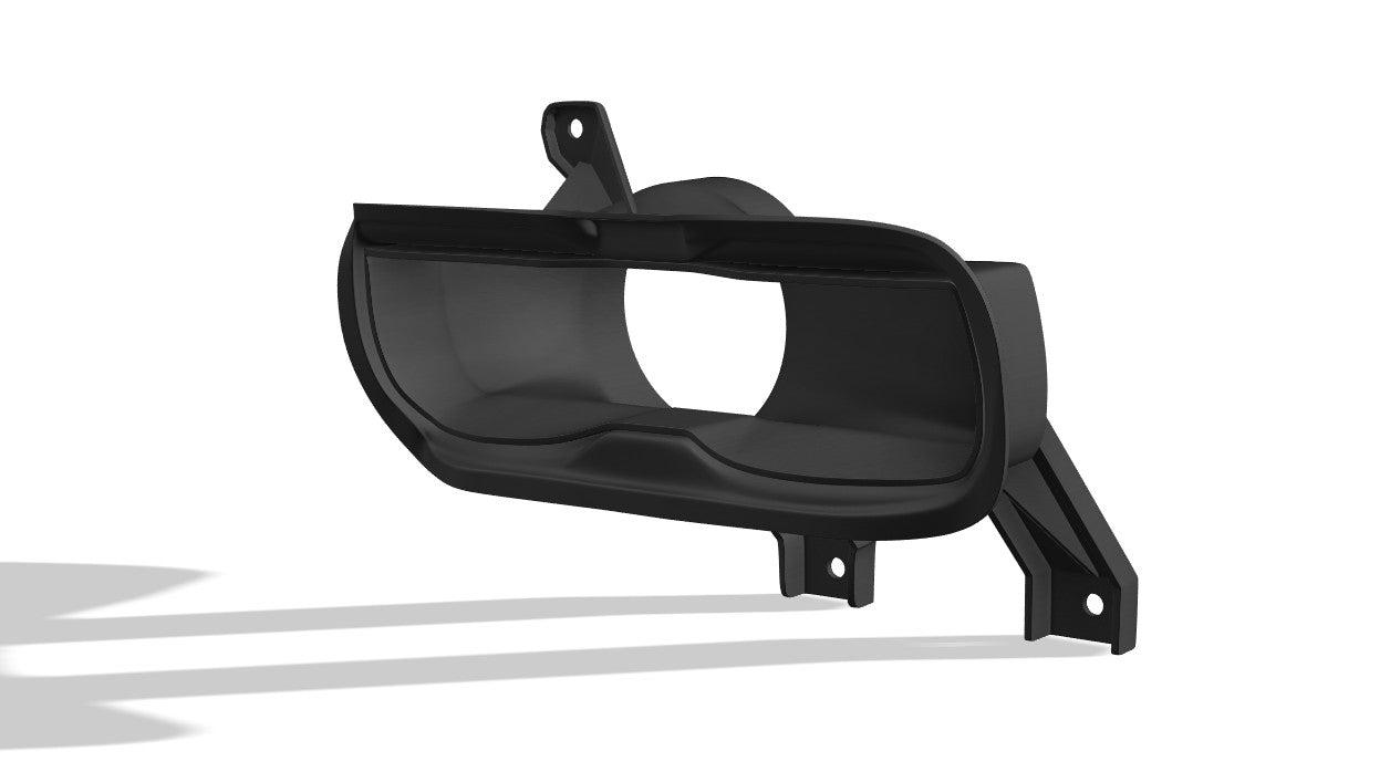 Lenz Composites ABS Headlight Intake Duct (2015-2023 Dodge Challenger)