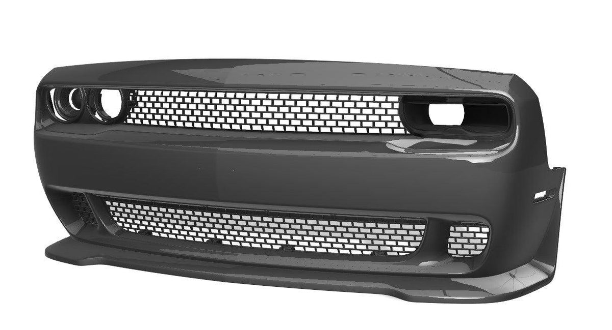 Lenz Composites ABS Headlight Intake Duct (2015-2023 Dodge Challenger)