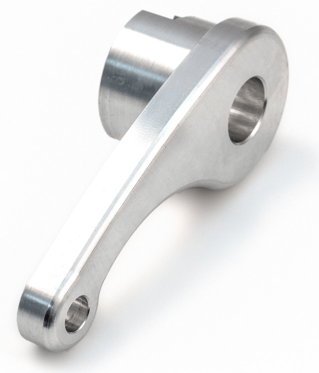 Steeda Hood Latch Release Lever Plain Billet (2015-2023 Mustangs) - 555-1248