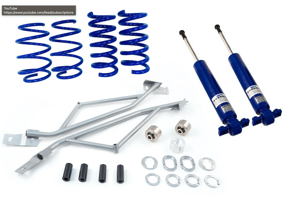 Steeda Stage 1 Drag Pack Suspension Kit (2015-2023 Mustang EcoBoost / V6 / GT) - 555-4457