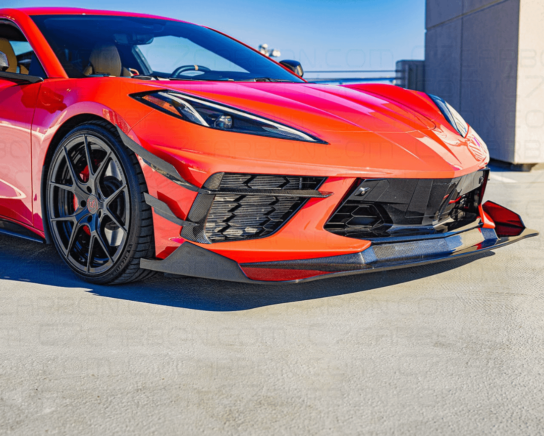 C7 Carbon C8-5F-1 Carbon Fiber Race Edition Canards (2020 Corvette C8)