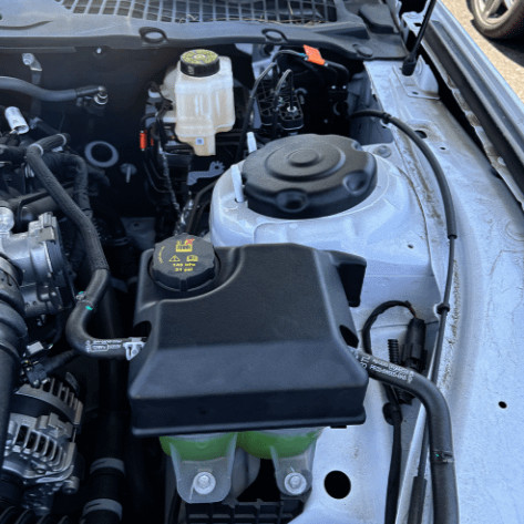 JLT Coolant Tank Cover (2024-2026 Mustang) - JLTCTC-FM-24
