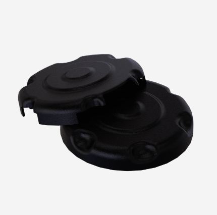 JLT Strut Covers Textured Black (2024-2026 Mustangs) - JLTSC-FM