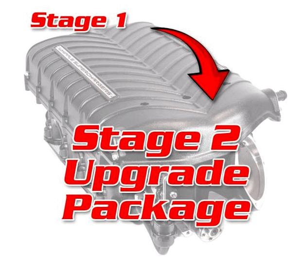 Whipple Stage 1->2 Supercharger Upgrade Kit (2021-2026 F-150) - 72-70149
