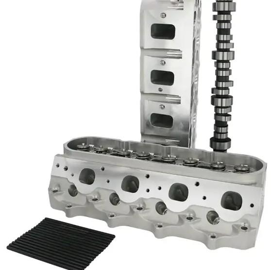 Texas Speed Precision Race Components CNC Ported 6-Bolt 285cc Aftermarket Casting LS7 Heads & Cam Package
 - PRC-PKG285