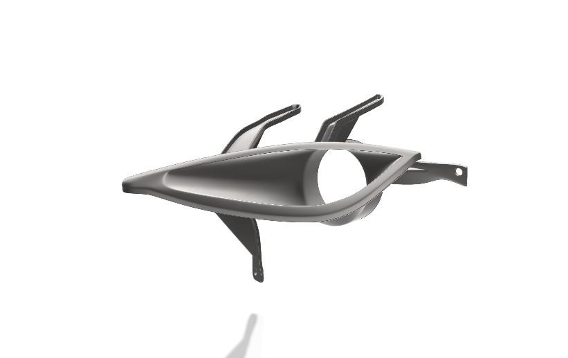 Lenz Composites ABS Headlight Intake Duct (2016-2026 Mazda Miata MX-5)