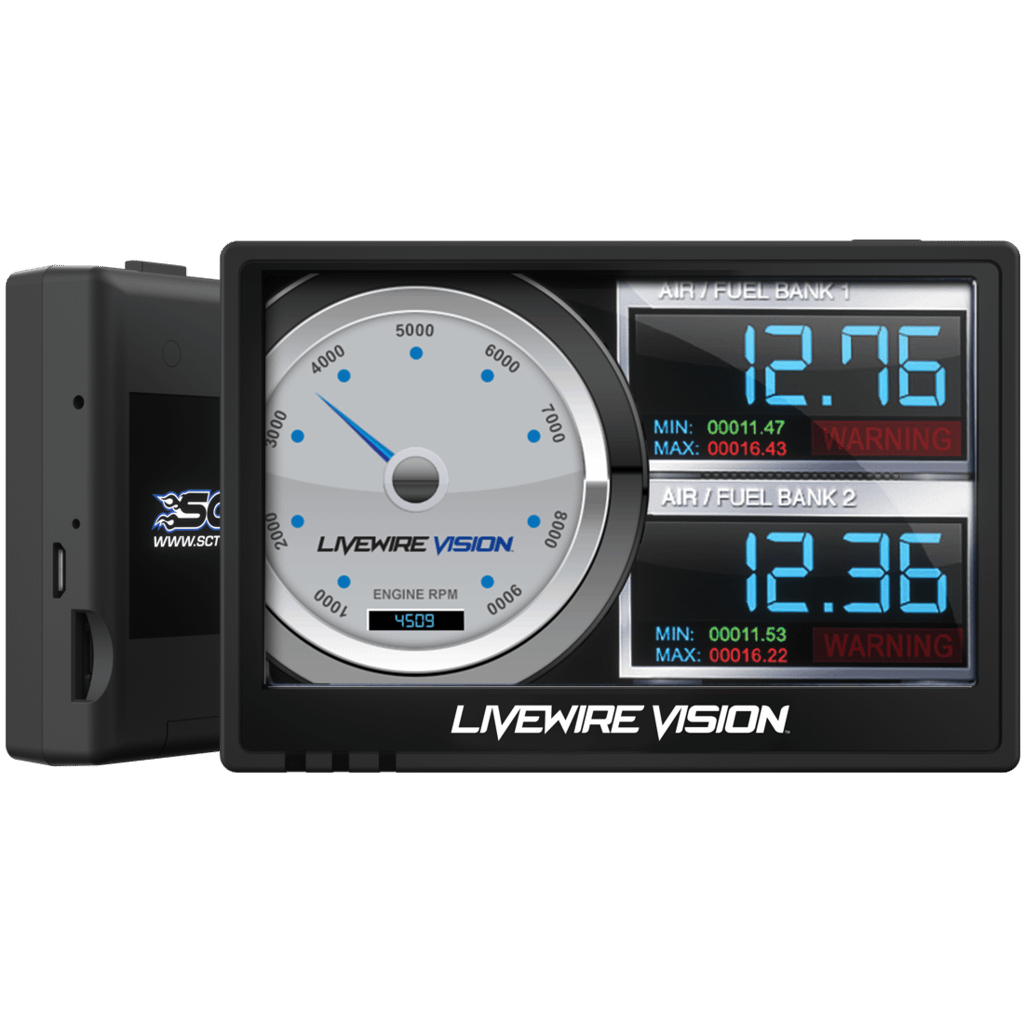 SCT Livewire Vision Performance Monitor (1996-2020 Ford Vehicles) - 5015PWD