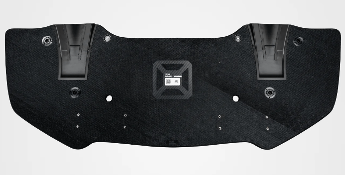 Triple Seven Chassis Mounted Carbon Splitter (2015-2023 Mustang)