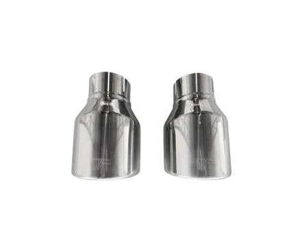 CVF Turbo-Back Exhaust System - Silver Tips (2021-2025 Bronco 2.7L) - 27BRTCBE-S