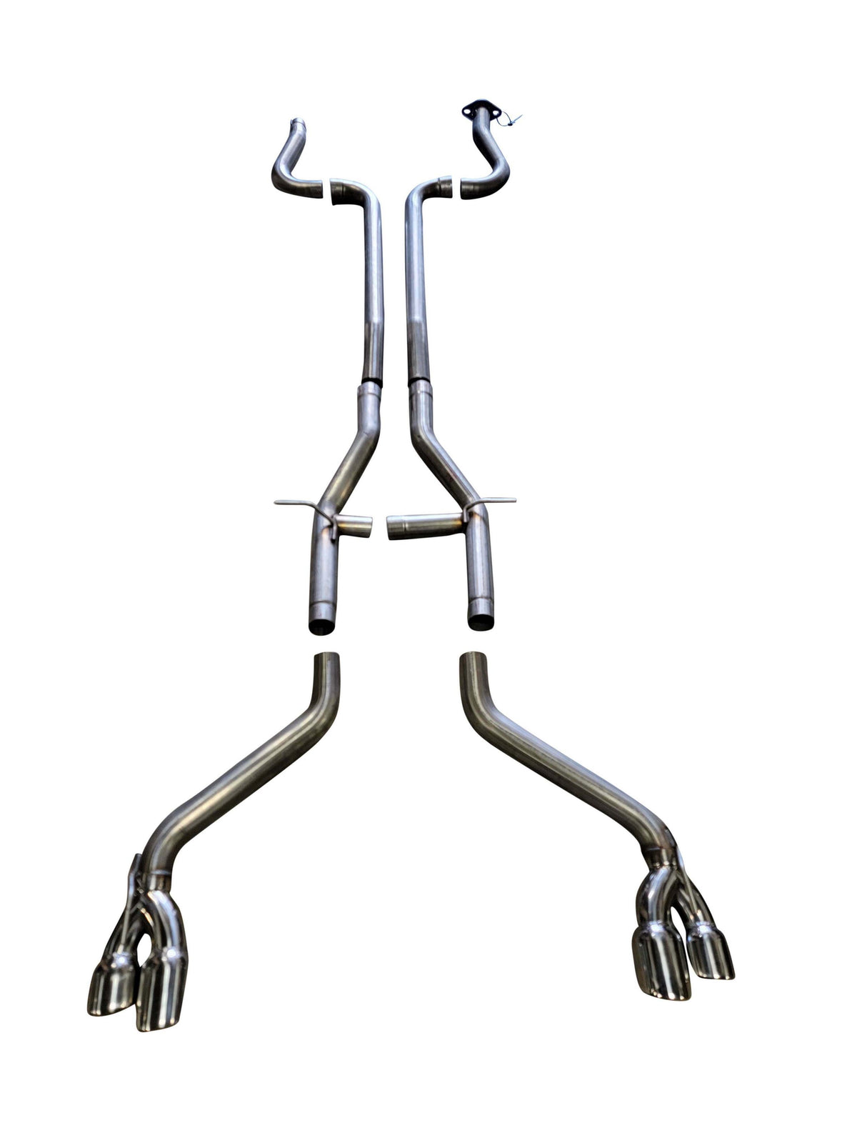 MRT Engineering Version 3 Quad-Tip Cat-Back (2017-2022 Camaro SS 1LE / ZL1 1LE) - 92U846