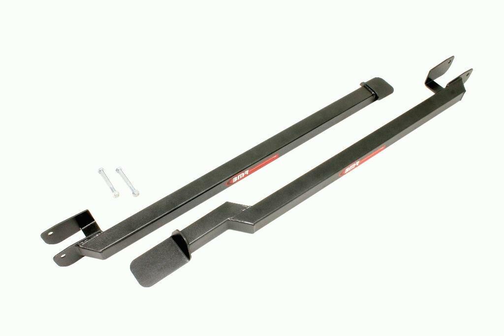 BMR SFC001H 1993-2002 4th Gen F-Body Subframe Connectors, Weld-on, Boxed, Non-convertible Only (Black Hammertone)