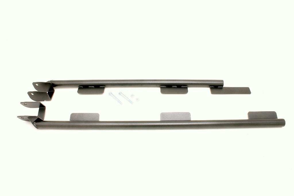 BMR SFC002H 1993-1997 4th Gen F-Body Subframe Connectors, Weld-on, Tubular, LT1, Convertible (Black Hammertone)