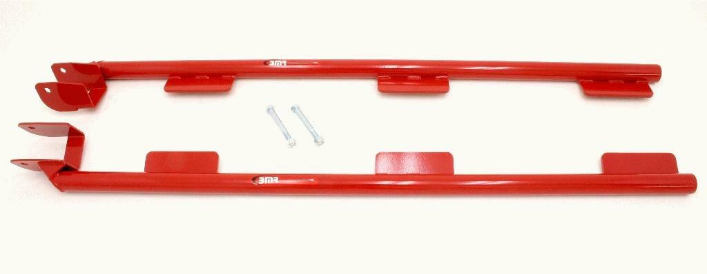 BMR SFC003R 1998-2002 4th Gen F-BodySubframe Connectors, Weld-on, Tubular, LS1, Convertible (Red)