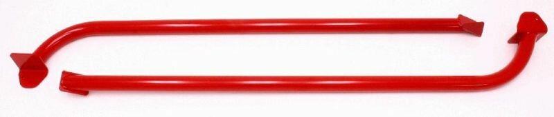 BMR Suspension SFC012R Tubular Subframe Connectors - Red (2005-2014 Mustang)