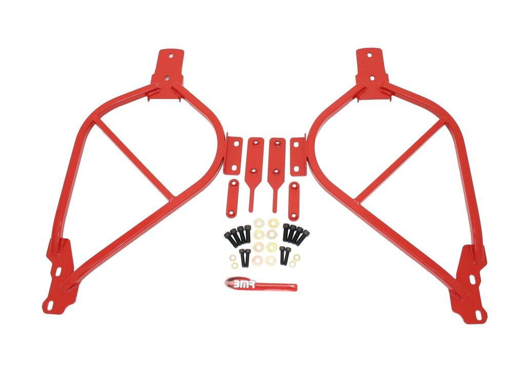 BMR SFC013R 2008-2009 Pontiac G8 Subframe Connectors, Bolt-on (Red)