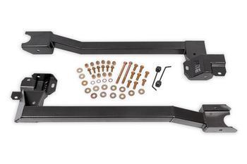 BMR Bolt-On Subframe Connector - Black Hammertone (1974-1981 Chevrolet Camaro /1974-1981 Pontiac Firebird) - SFC321H