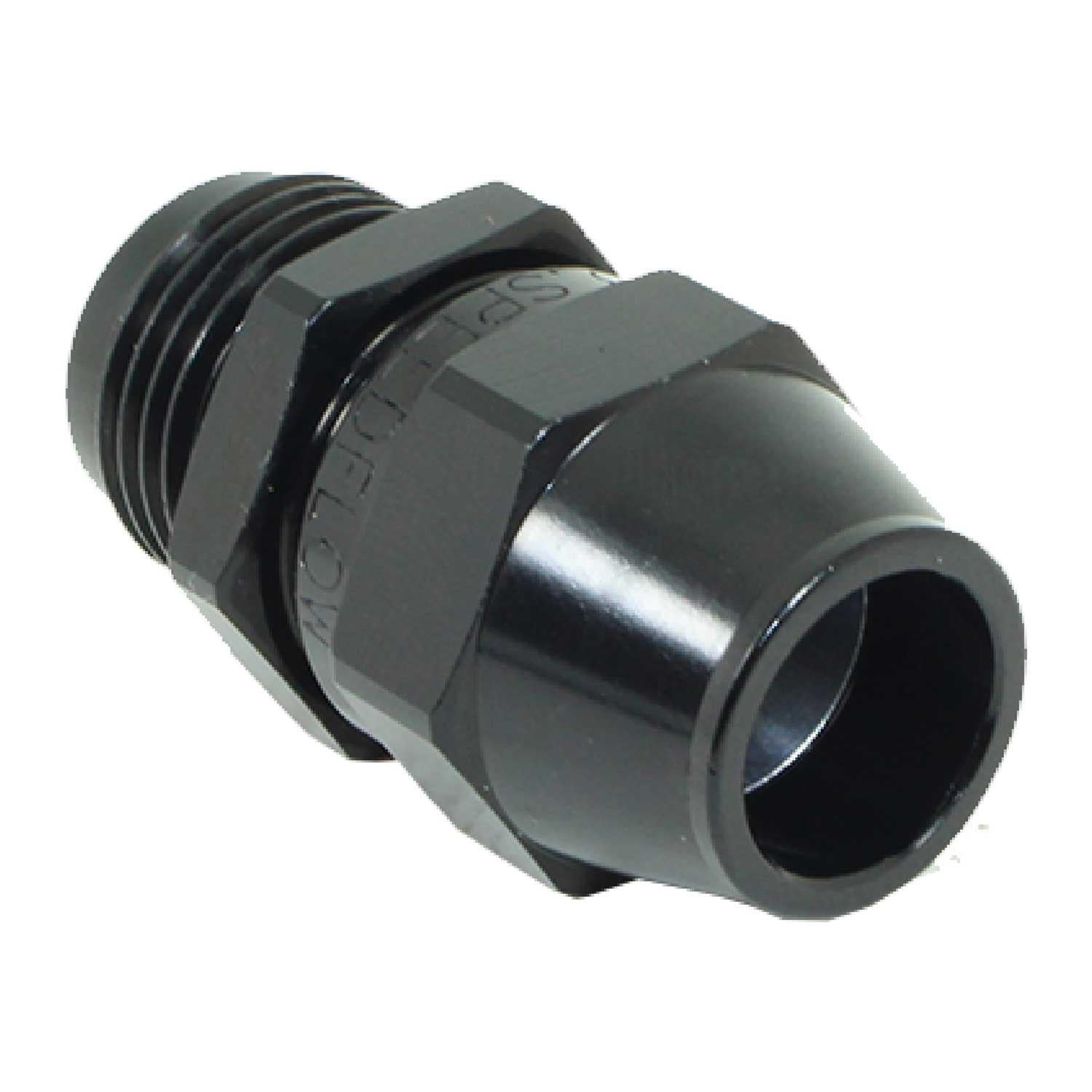 SpeedFlow -6 MALE TO 5/16_ TUBE ADAPTER - SF-618-06-05-BLK