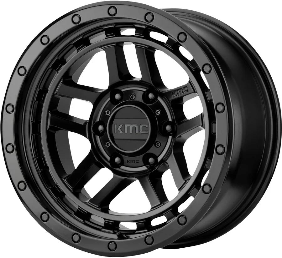 KMC Wheels KM540 Recon 18X8.5 in Satin Black - 6X120 Bolt, 18 Offset - KM54088577718