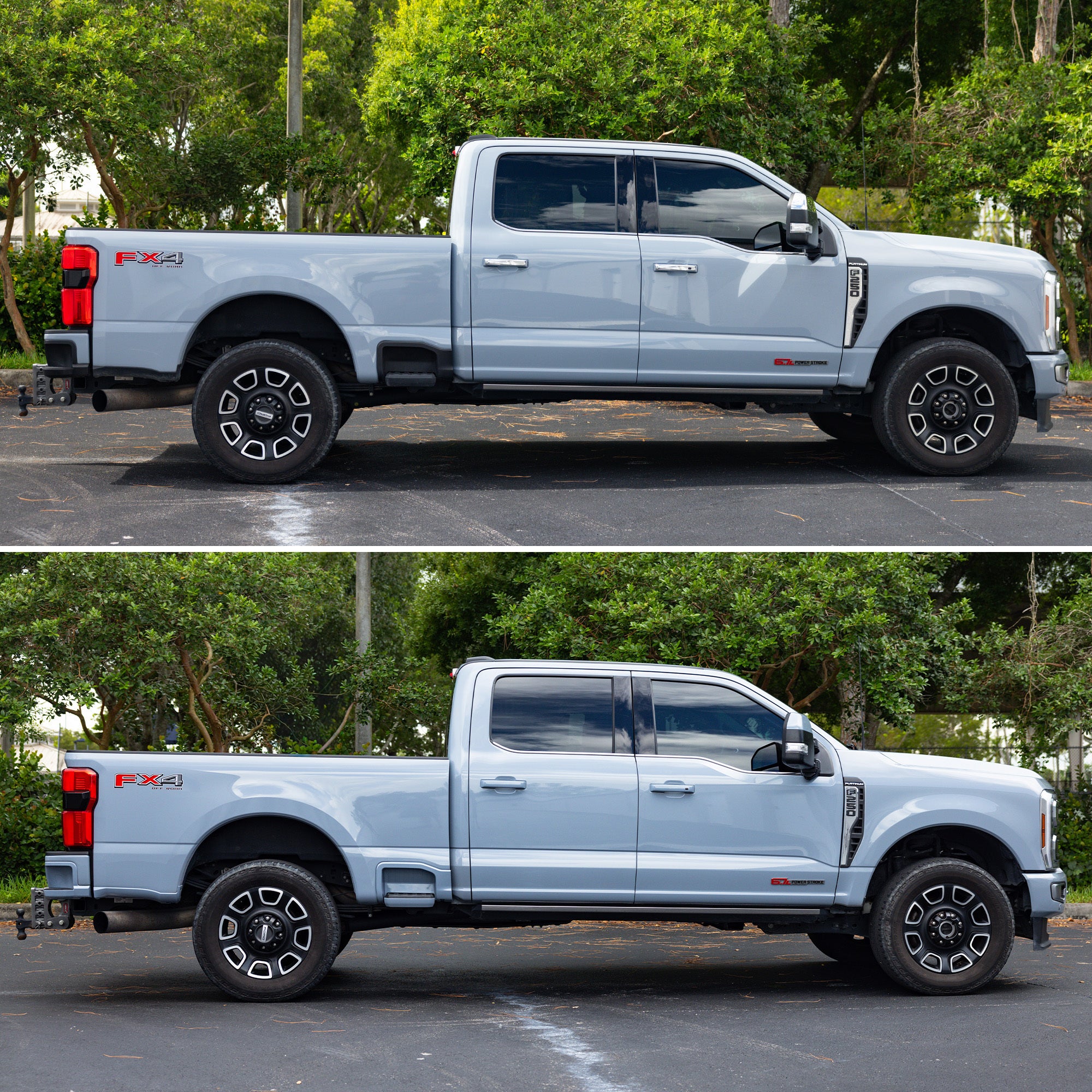 Paint Matched Step Trim for OEM Bed Steps (2023-2026 Super Duty)