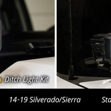 Diode Dynamics SS3 LED Ditch Light Kit for 2014-2019 Silverado/Sierra, Sport White Driving  Diode Dynamics (2014-2019 Sierra 1500, Silverado 1500) - DD6655