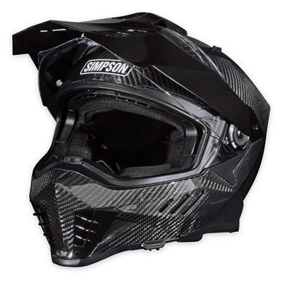 Simpson Racing Motorcycle Xcursion Bandit Helmet - Carbon - XBC2X