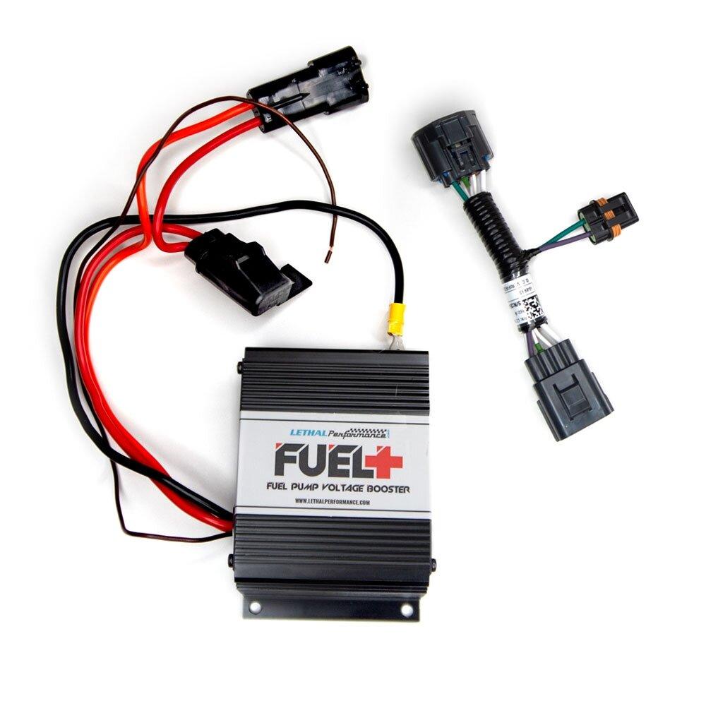 FUEL+ Plug and Play 40amp Fuel Pump Voltage Booster (2011-2026 Mustang GT)