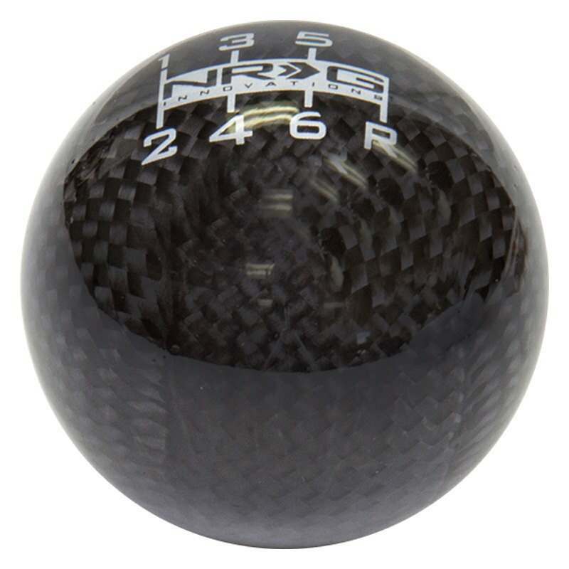 NRG Ball Style Black Carbon Fiber - Heavy Weight - 6 Speed - (480g / 1.1lbs) - SK-300BC-1-W