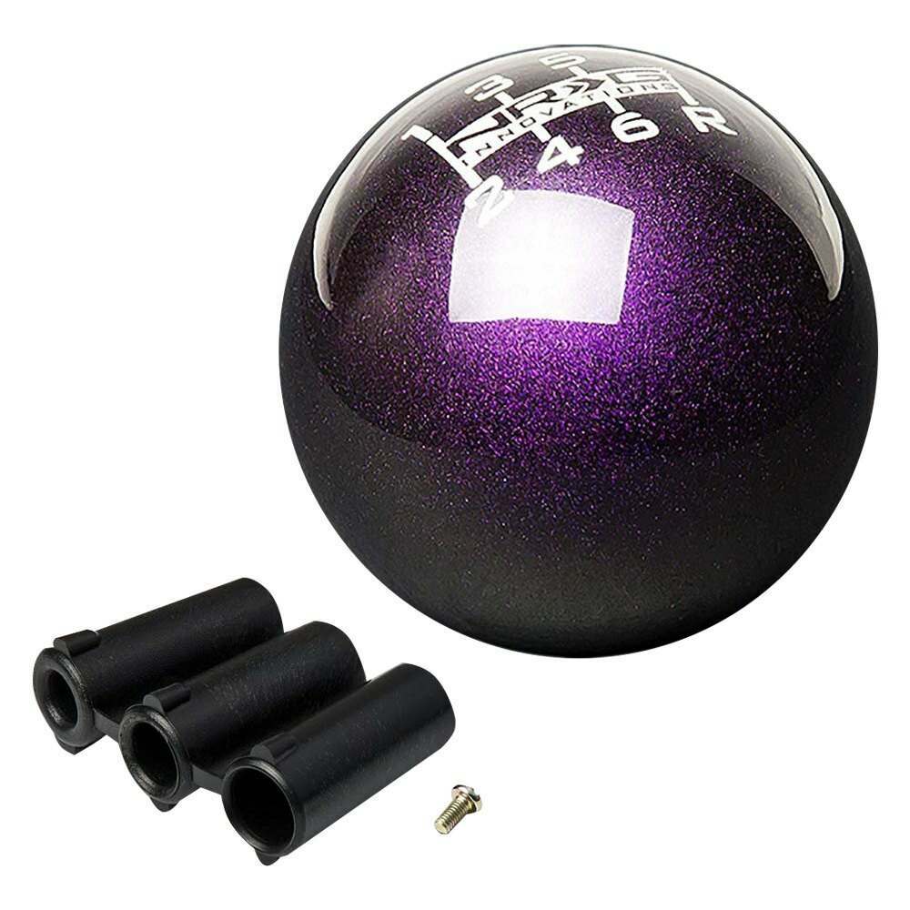 NRG Ball Style Green/Purple Heavy Weight 6 Speed Universal 1.1LBS/480g - SK-300GP-1-W