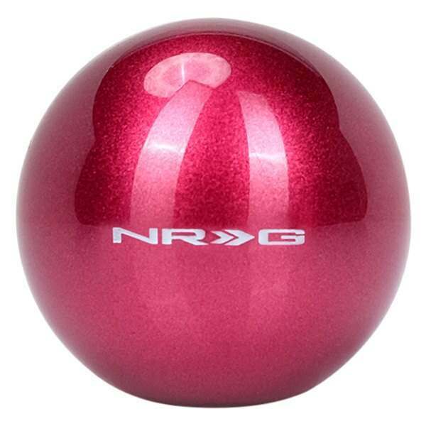 NRG Fushia Sparkly Painted Titanium Round Shifter Heavey Weight - SK-350FH