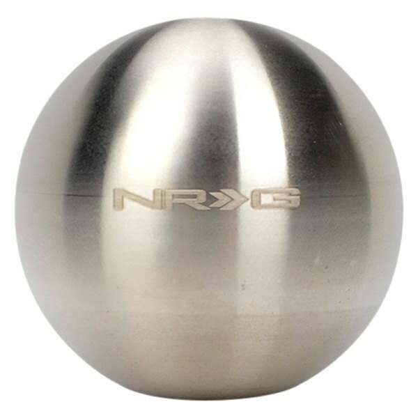 NRG Silver Titanium Round Shifter Heavey Weight - SK-350SL