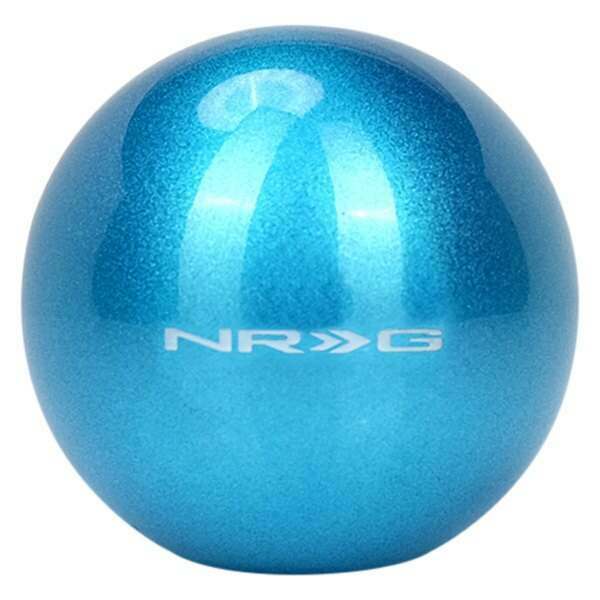 NRG Teal Sparkly Painted TitaniumRound Shifter Heavey Weight - SK-350TL