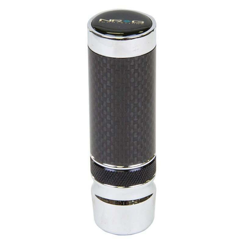 NRG Slimboy Adjusttable Shift Knob Carbon Fiber for Nissan, Mazda, Toyota M10x1.25 - SK-580BC-1