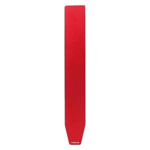NRG B.A.J Tall shift knob "blank" Red M10x1.25 - SK-600RD-10125
