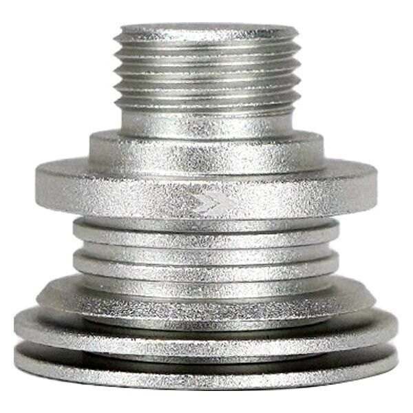 NRG Shift Boot Retainer Silver- Works with SK-350,450,480, 800 and Heat Sink Shift knobs (m18x1.5) - SKR-100SL