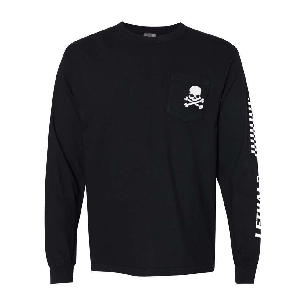 Skull & Crossbones Pocket Longsleeve