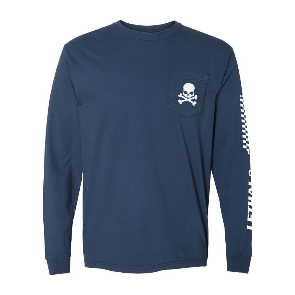 Skull & Crossbones Pocket Longsleeve