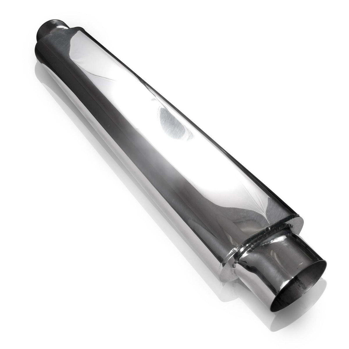 Stainless Works Smooth Oval 2" Muffler - SO2242