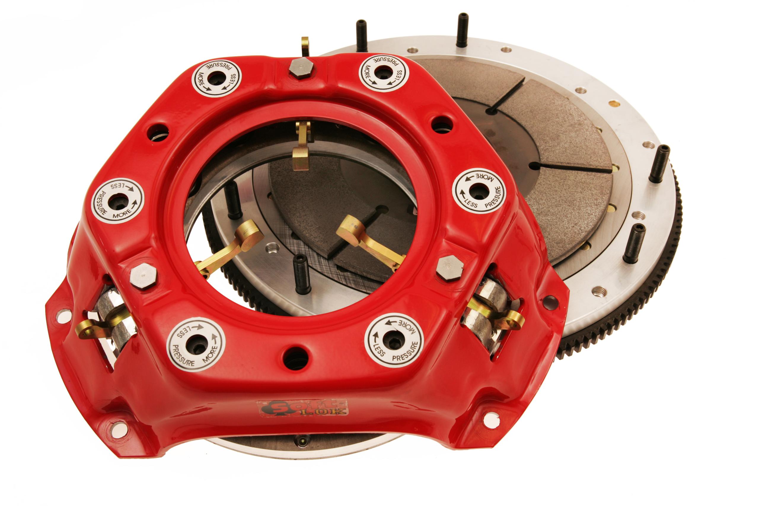 McLeod Racing Soft Lok: Aluminum Flywheel: Ford: 302/351: 10.5 X 1-1/8 x 26: 164T - 4969-00-07